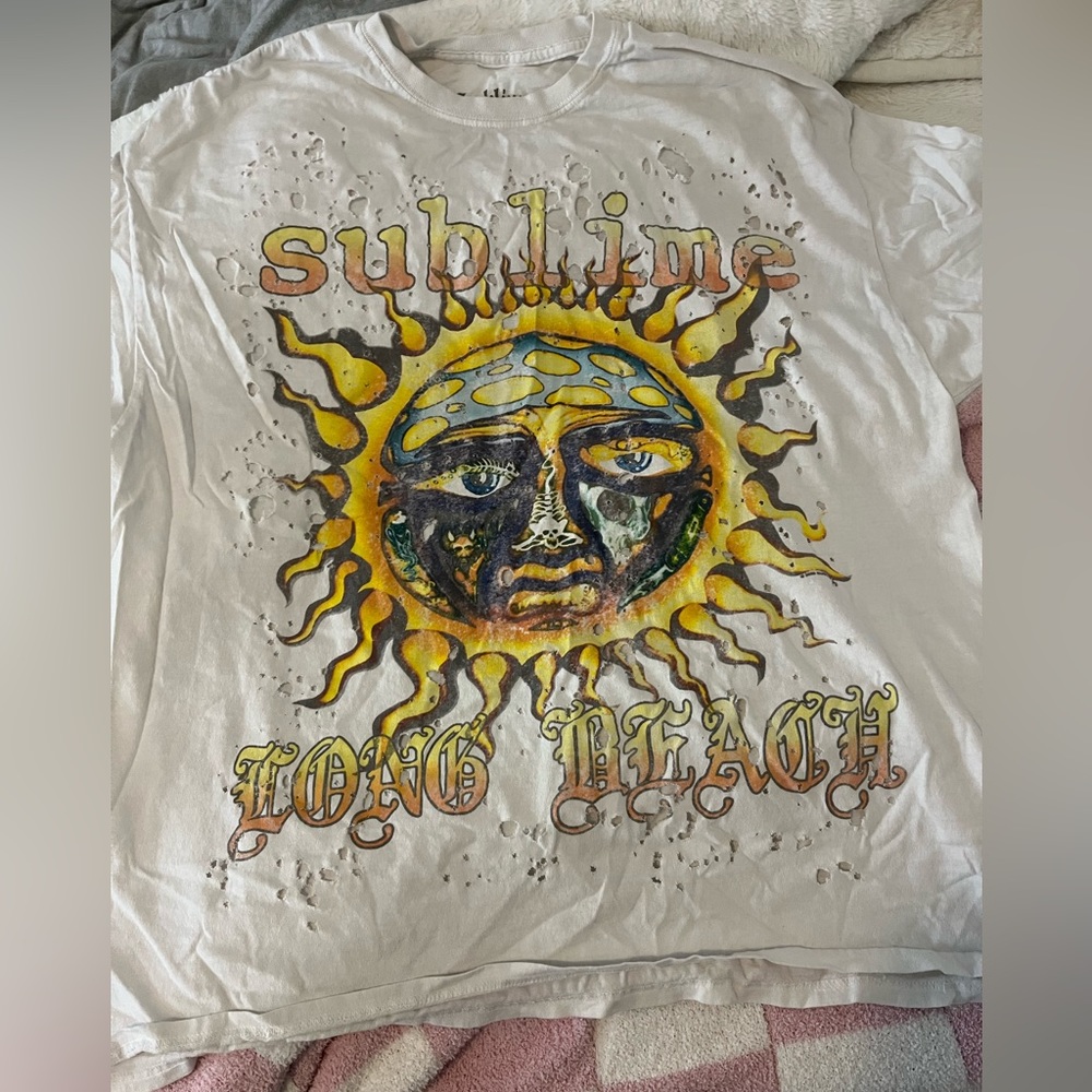 oversized sublime t shirt